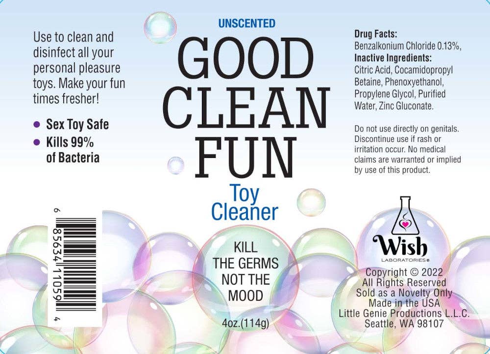 Good Clean Fun Toy Cleaner, 4oz