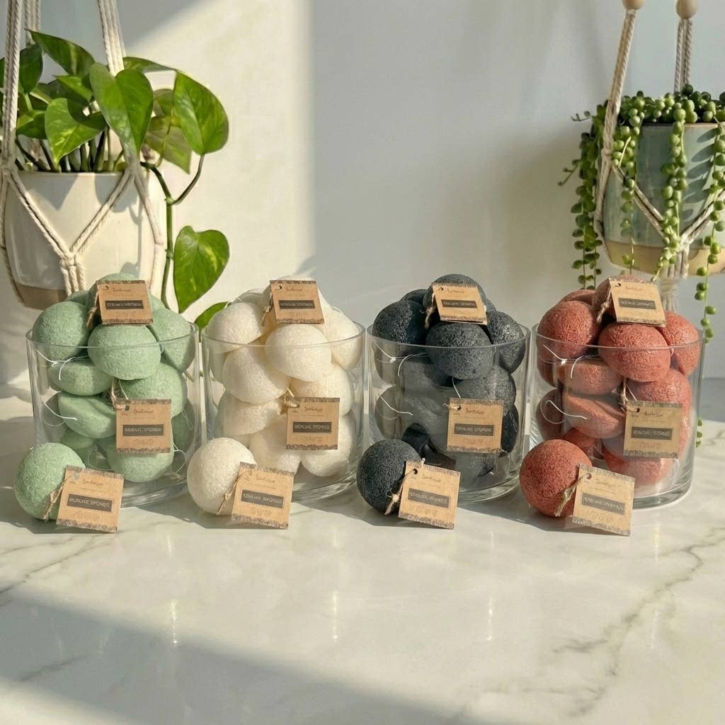 Natural Konjac Facial Cleansing Sponge