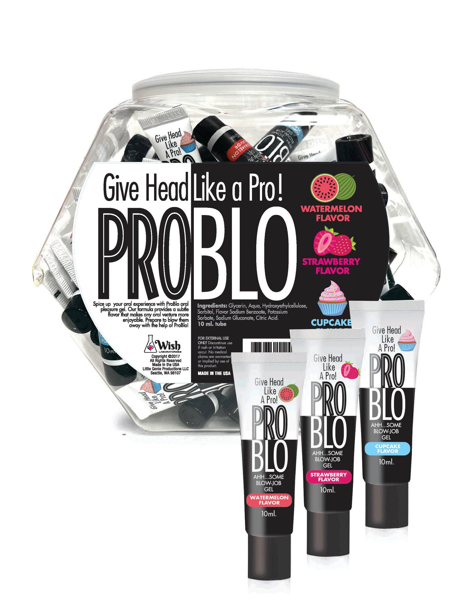 Pro Blo Oral Pleasure Gel, 10ml — Sold Individually
