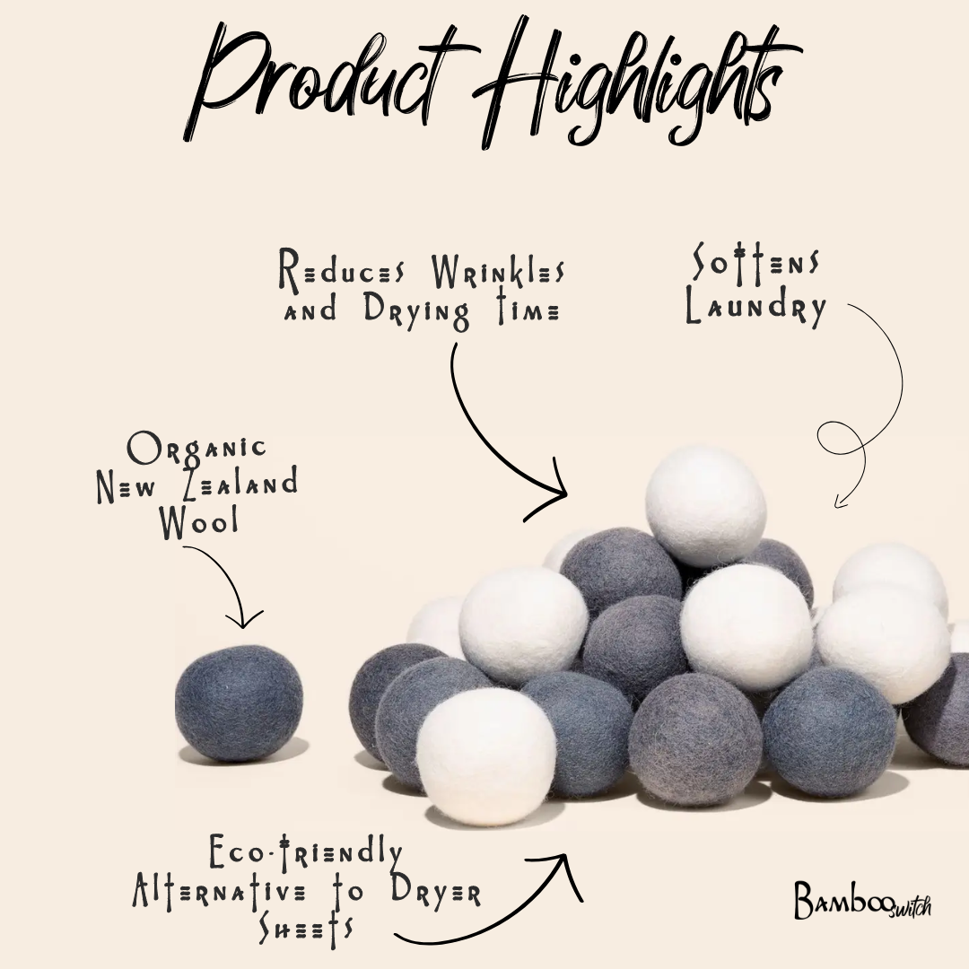 Bulk New Zealand Wool Dryer Balls | Summer Bestseller