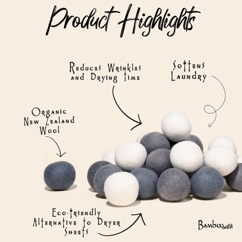 Bulk New Zealand Wool Dryer Balls | Summer Bestseller