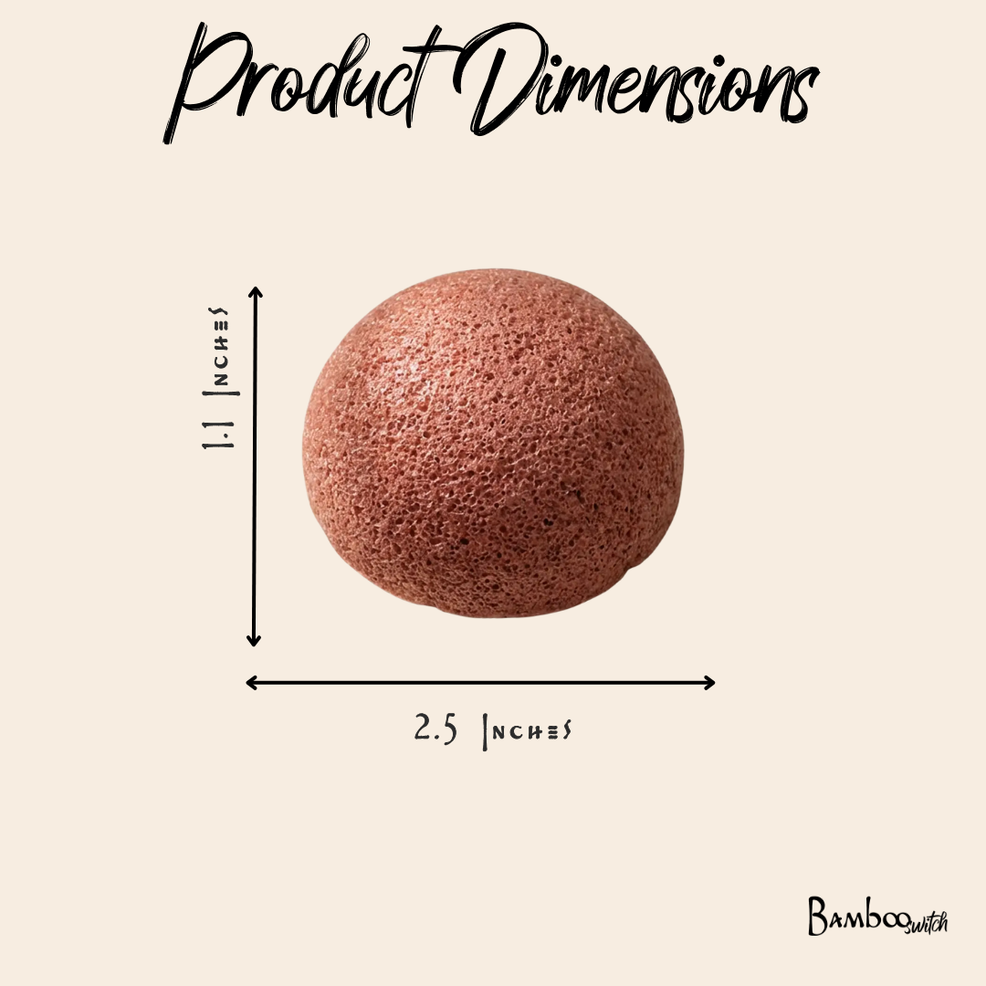 Natural Konjac Facial Cleansing Sponge