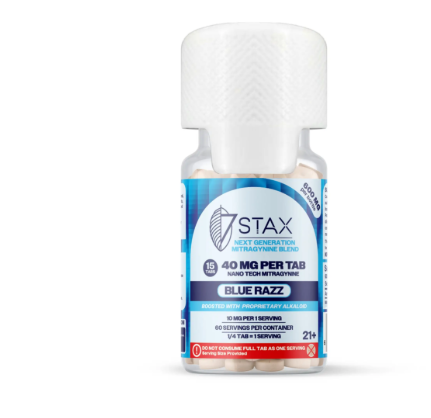 7Stax Nano Tech Mitragynine Tablets (600mg – 15 Count)