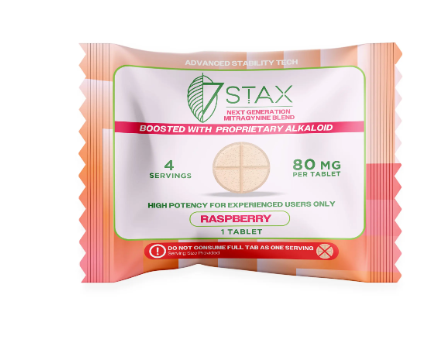 7Stax Nano Tech Mitragynine Tablets (80mg – 1 Count)