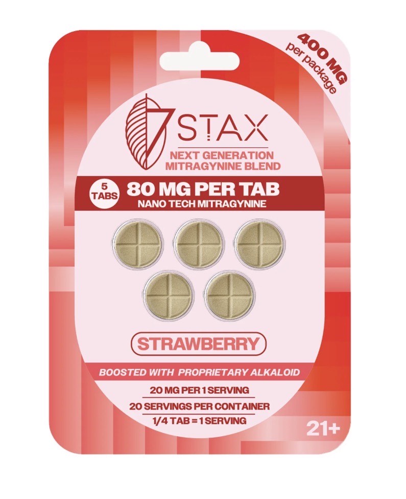 7Stax Nano Tech Mitragynine Tablets (400mg – 5 Count)