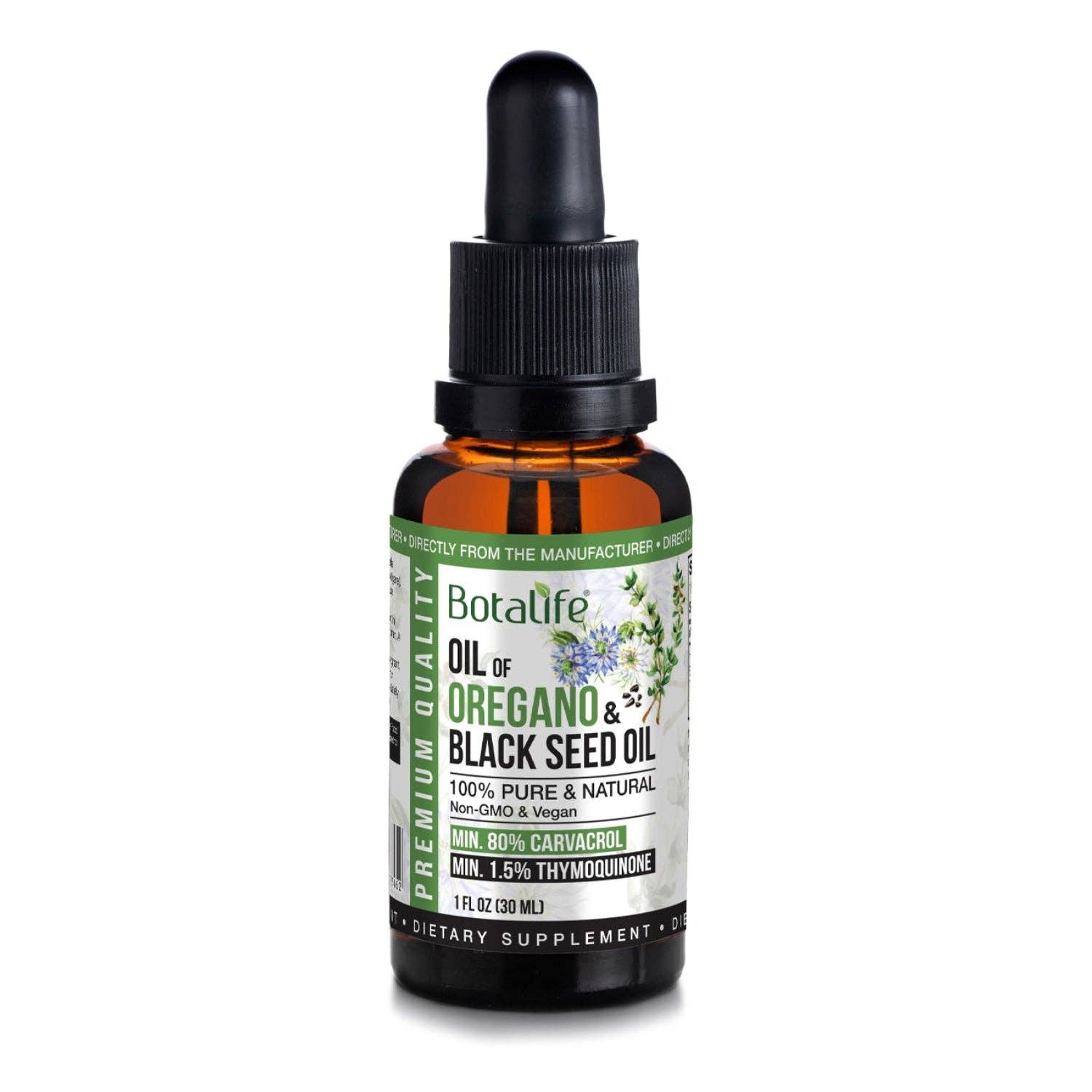 Oil of Oregano & Black Seed Oil