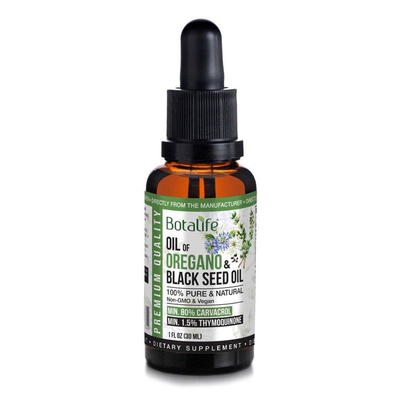 Oil of Oregano & Black Seed Oil