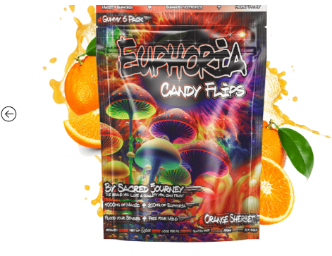 Sacred Journey Euphoria Candy Flips Gummies 6ct