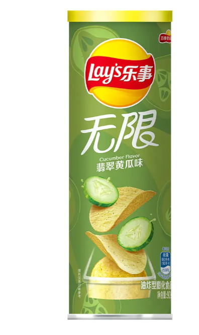 Lay's Cucumber Flavor Chips, 90g