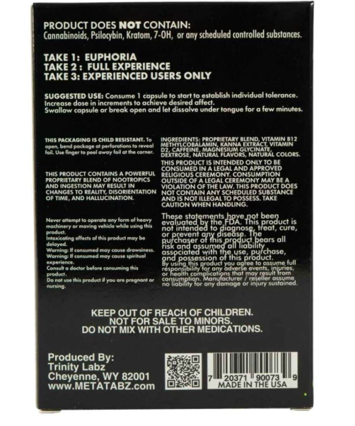META Tabz KetaKapz Capsules 6pk