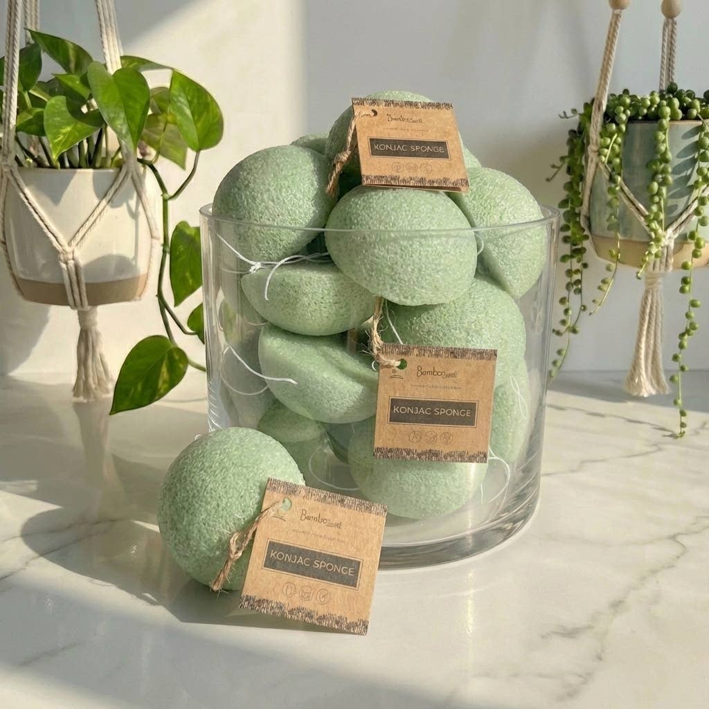 Natural Konjac Facial Cleansing Sponge
