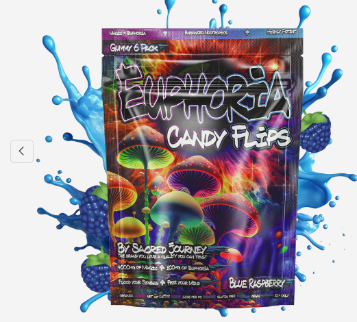 Sacred Journey Euphoria Candy Flips Gummies 6ct