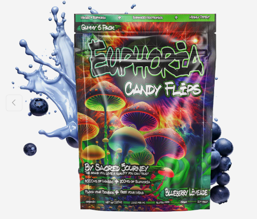 Sacred Journey Euphoria Candy Flips Gummies 6ct