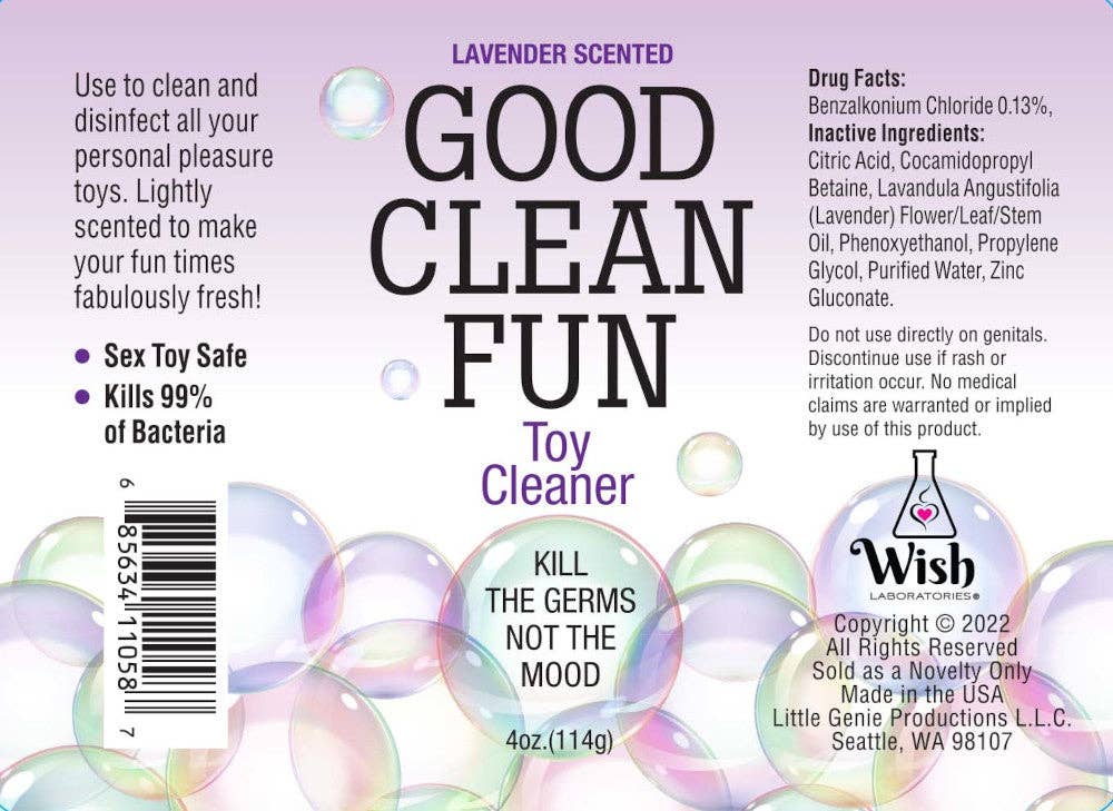 Good Clean Fun Toy Cleaner, 4oz