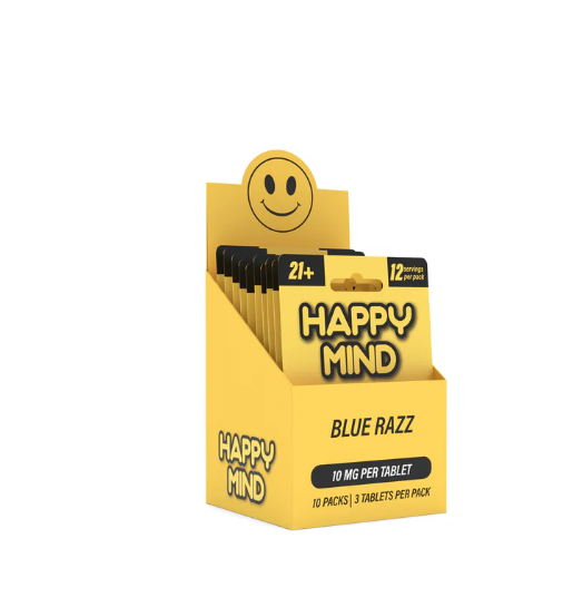 Happy Mind 10mg - Synaptic Surge Blister Pack of 3 tabs