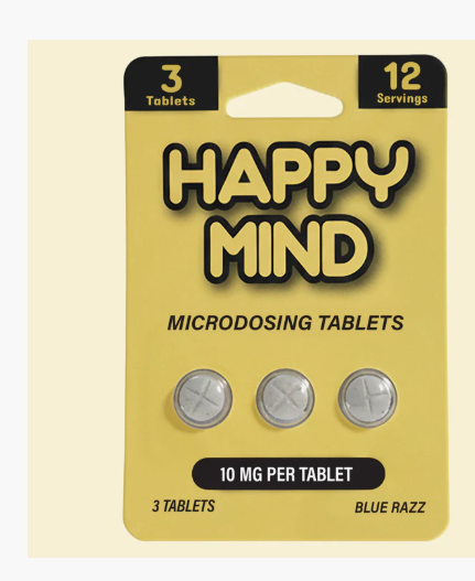 Happy Mind 10mg - Synaptic Surge Blister Pack of 3 tabs