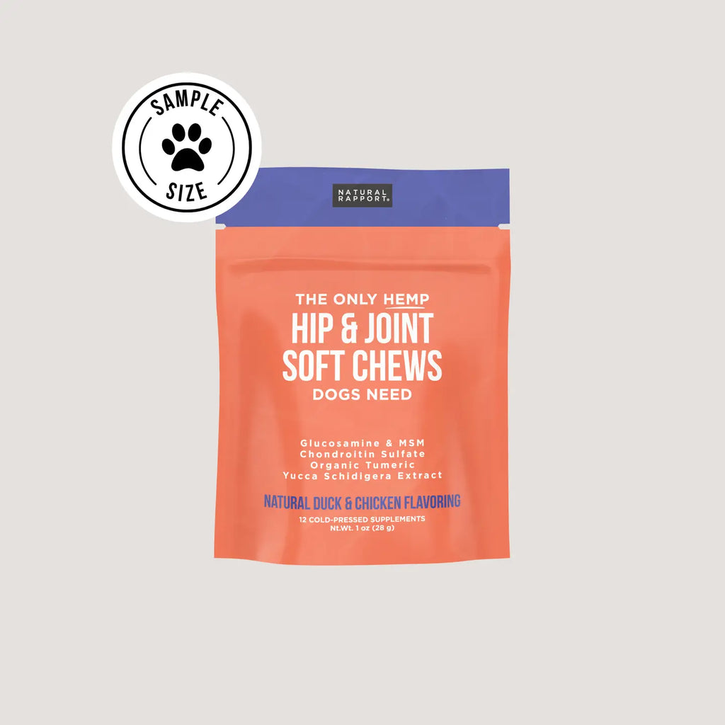 The Only Hemp Hip & Joint Soft Chews Dogs Need