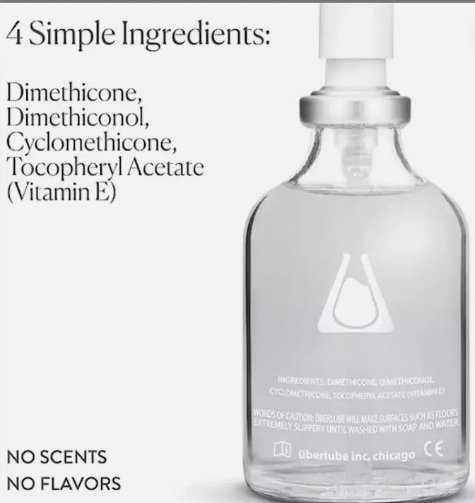 Überlube Premium Silicone Lubricant - Body-Safe Intimate Comfort